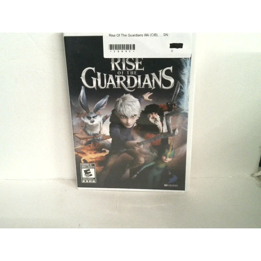 Rise Of The Guardians Wii CIB 2012 Action Strategy